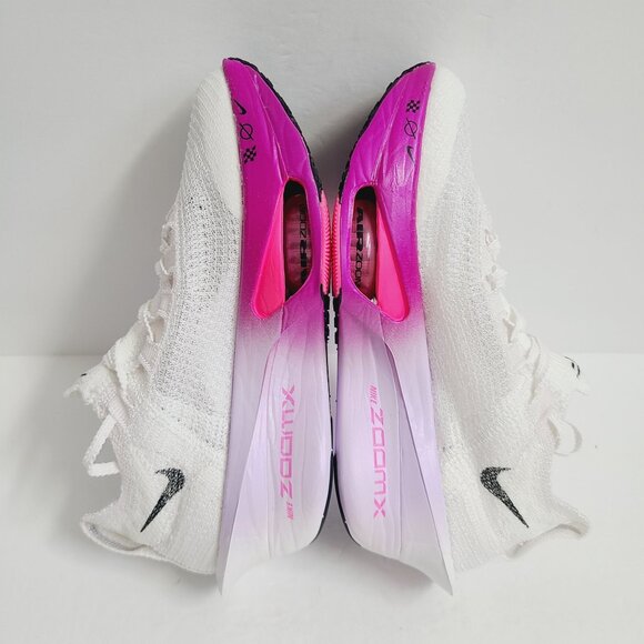 NEW Nike Womens Air Zoom Alphafly NEXT% 3 Running Shoes FD8315-100 Size 6 White - Picture 4 of 8